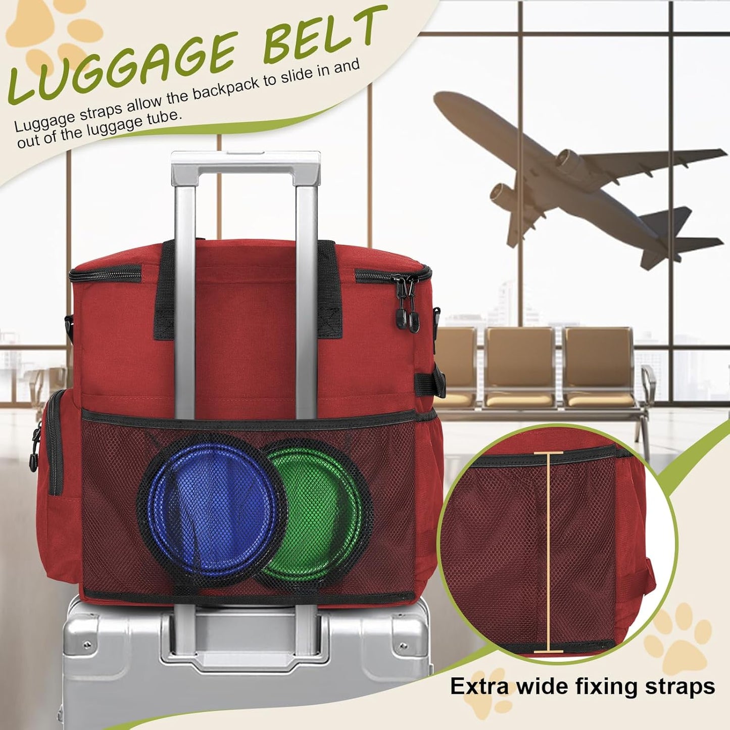 PawPack GoBag - Ultimate Pet Travel Tote (w/ accessories)