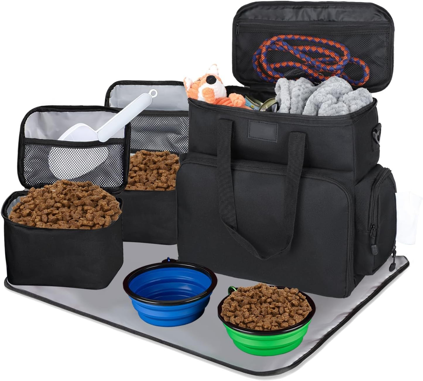 PawPack GoBag - Ultimate Pet Travel Tote (w/ accessories)