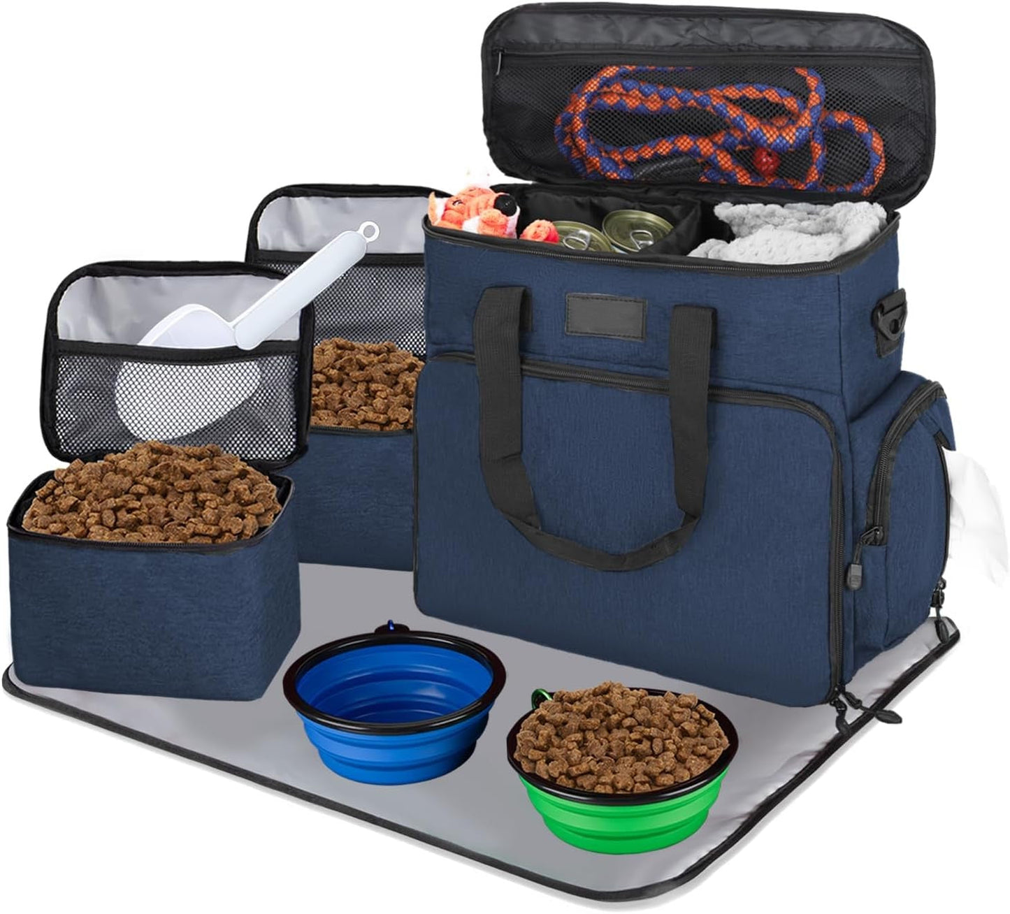 PawPack GoBag - Ultimate Pet Travel Tote (w/ accessories)