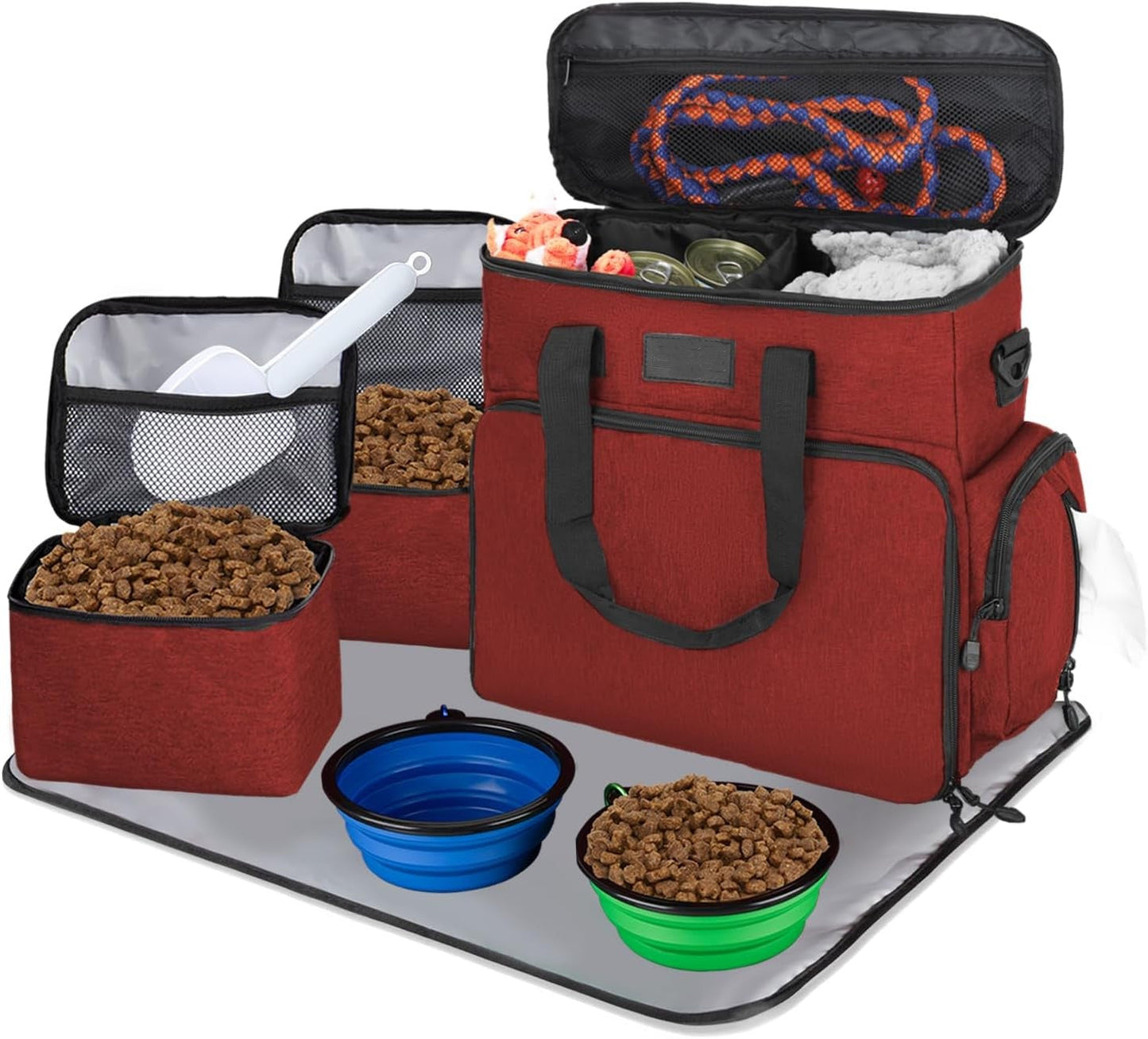 PawPack GoBag - Ultimate Pet Travel Tote (w/ accessories)