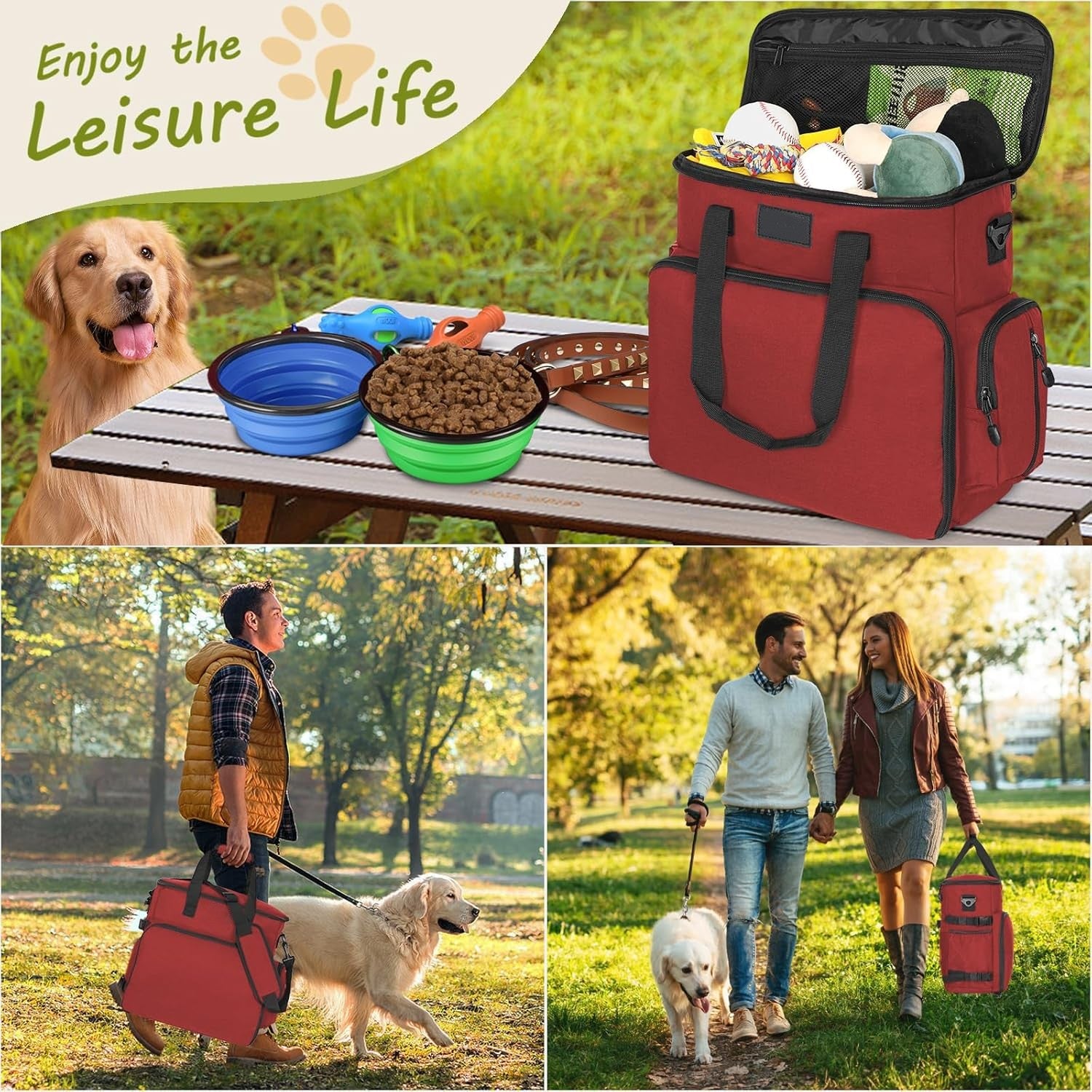 PawPack GoBag - Ultimate Pet Travel Tote (w/ accessories)